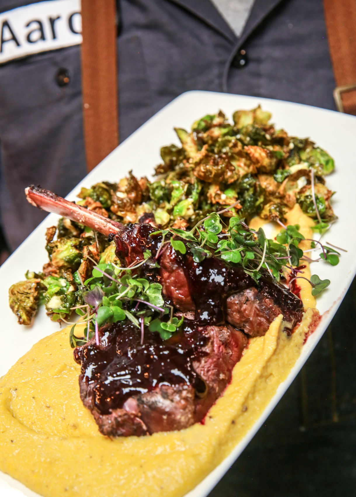 Chef Aaron Kujawa for Chefs of Steel